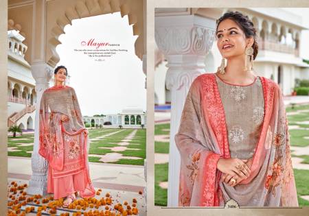 Moon Rise Pavitra By Hansa Georgette Dress Material Catalog

